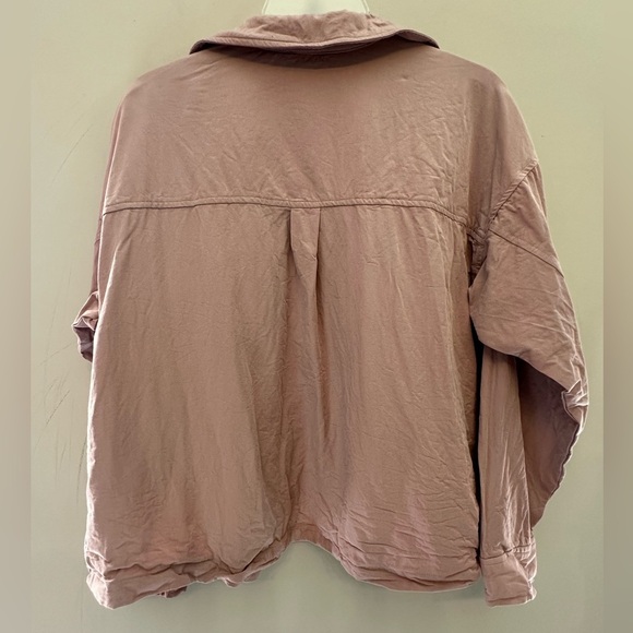 Kori Mauve Utility Jacket Size Medium - Picture 6 of 7